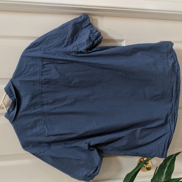 Claiborne Men's Short Sleeve Button Down Plaid Shirt Size Large - Picture 3 of 7